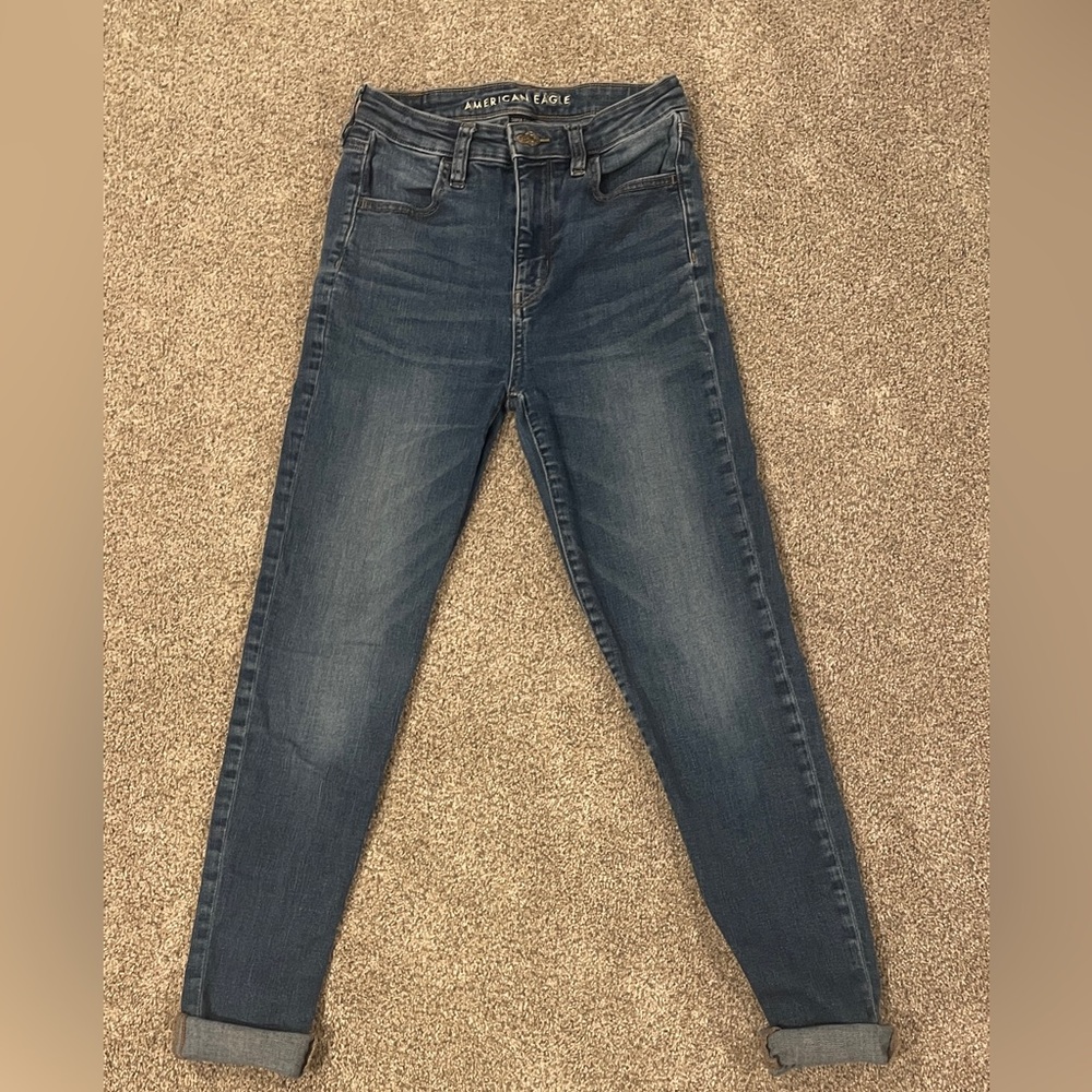 American Eagle Crop Jeans Size 4 regular